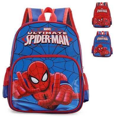 Kinder Spiderman Backpack Kindergarten Schule Buchtasche Rucksack Schultasche