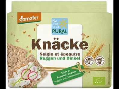 Pural 3x Knäcke Dinkel demeter 250g