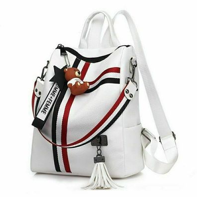 Damen Rucksack Qualitat Leder Tragetasche Multifunktion Weichen Schultertasche