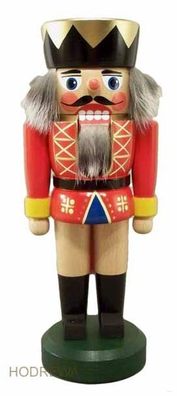 Nussknacker König rot Höhe 20cm NEU Weihnachten Seiffen Nutcracker Nüsse Erzgebir