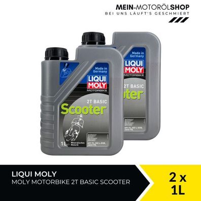 Liqui Moly Motorbike 2T Basic Scooter 2x1 Liter