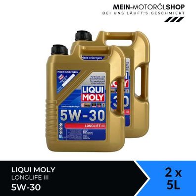 Liqui Moly Longlife III 5W-30 2x5 Liter