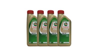 Castrol Edge 0W-20 V 4x1 Liter für Volvo RB50-2AE Motoröl