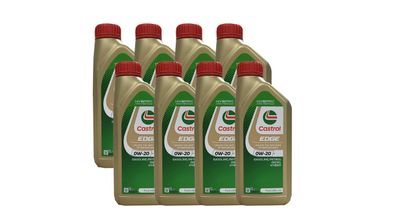 Castrol Edge 0W-20 V 8x1 Liter für Volvo RB50-2AE Motoröl