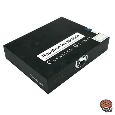 Cavalier Genève Black II Torpedo Zigarren 20er Kiste aus Honduras