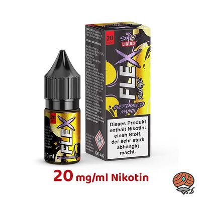 FLEX Overdosed by Revoltage MANGO 20mg/ml Nikotin, 50/50 Liquid 10ml