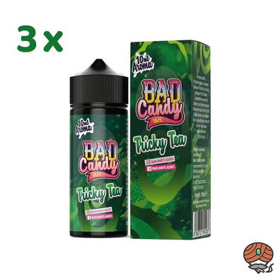 BAD Candy HAPPYS Tricky Tea Longfill Aroma für E-Zigaretten 3x 10ml