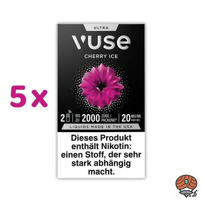 Vuse ULTRA Pods Cherry Ice 20mg/ml Nikotin 5x 2 Pods