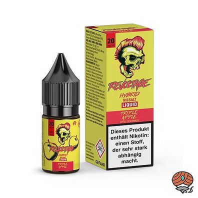 Revoltage TRIPLE APPLE 20mg/ml Nikotin, 50/50 Liquid 10ml