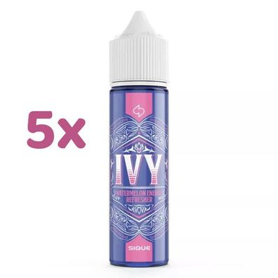 SIQUE Berlin IVY Watermelon Energy Longfill Aroma, 5x 7ml