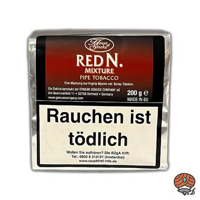 House of Smoke RED N. Pfeifentabak 200g Dose (Mc Lintock)