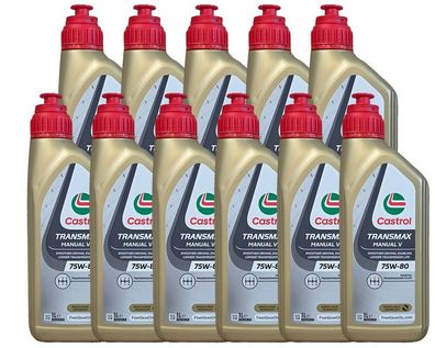 Castrol Transmax Manual V 75W-80 11x1 Liter Getriebeöl