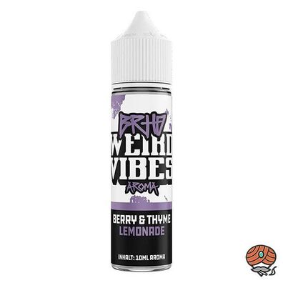 BRHD Barehead Weird Vibes Berry & Thyme Lemonade, Longfill Aroma Liquid 10ml