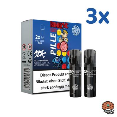 187 Strassenbande Pod PILLE 20mg/ml Nikotin, 3x * 2 PODS*