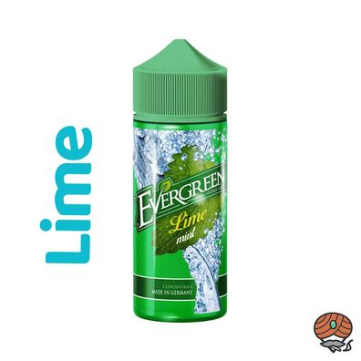 Evergreen Lime Mint, Longfill Aroma für E-Zigaretten 8ml