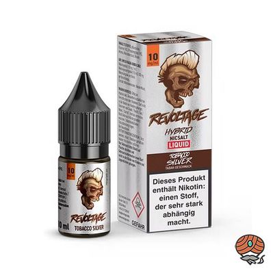 Revoltage Tobacco SILVER 10mg/ml Nikotin, 50/50 Liquid 10ml