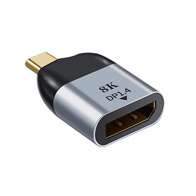 C08 USB C auf DisplayPort 1.4 Adapter 8K@60Hz USB C zu DP 1.4 Adapter TV PC Laptop 3D
