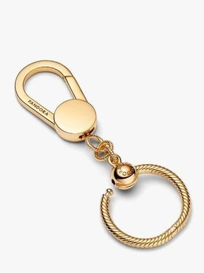 Pandora Moments Kleiner Taschenanhänger 14 Karat Vergoldung