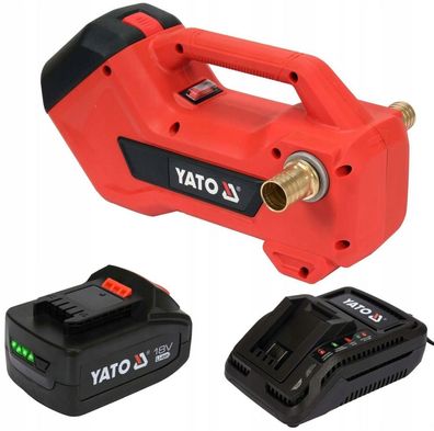 Akku Universalpumpe für Wasser und Öl 18V (1xAkku 3Ah)