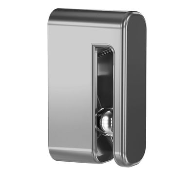 Handtuchhalter Chrom glänzend, Handtuchhaken Thulia modern, Wandhaken