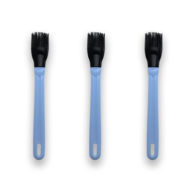 3er Backpinsel Silikonpinsel Bratenpinsel Küchenpinsel Kochpinsel Grillpinsel