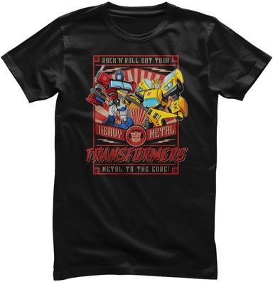 Transformers T-Shirt Rock 'n Roll Out Tour HSB-1-TF1026