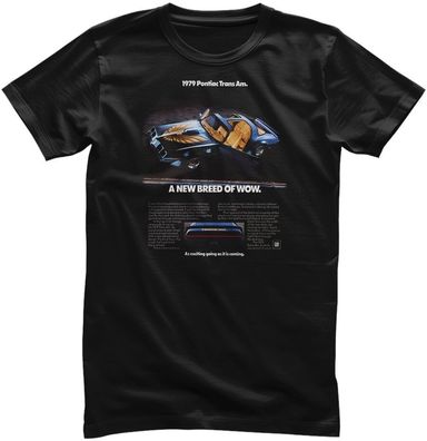 Pontiac T-Shirt Trans Am-A New Breed Of Wow GM-1-VA009