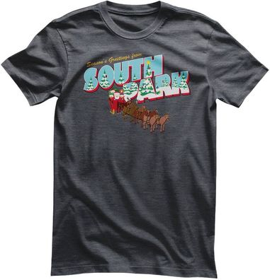 South Park T-Shirt Season's Greetings From MTV-1-SP030