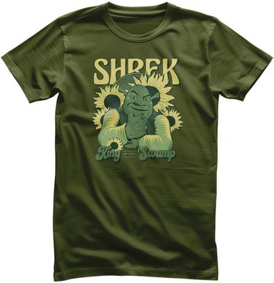 Shrek T-Shirt-King Of The Swamp UV-1-SHK001