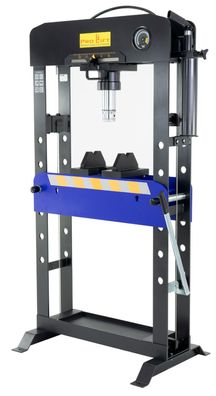 50t Werkstattpresse Rahmen verschweißt manuell Hydraulik verschiebbar, 00124