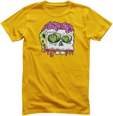 Spongebob T-Shirt Squarepants-Skull NIC-1-SB021