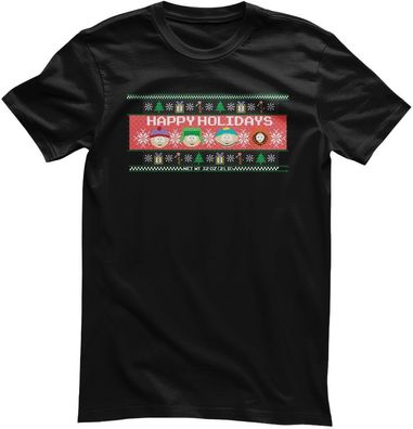 South Park T-Shirt-Happy Holidays MTV-1-SP031