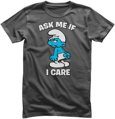Die Schlümpfe T-Shirt The Smurfs-Ask Me If I Care RB-1-SMF001