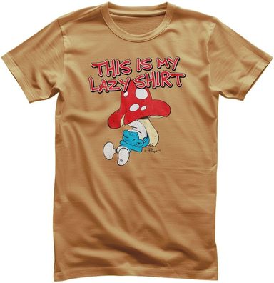 Die Schlümpfe T-Shirt The Smurfs-This Is My Lazy Shirt RB-1-SMF002