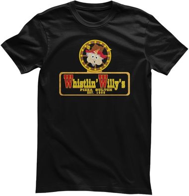 South Park T-Shirt-Whistlin' Willy's MTV-1-SP034
