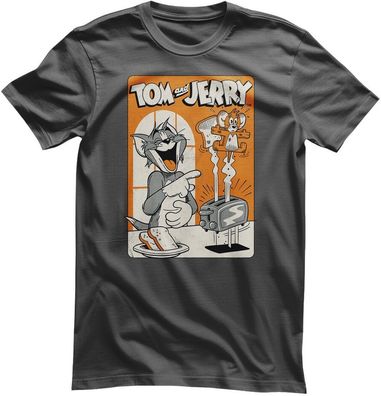 Tom &amp; Jerry T-Shirt-Toasted WB-1-TJ004