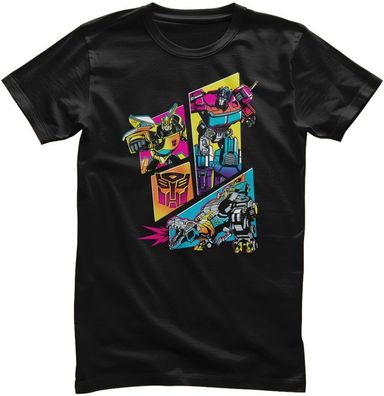 Transformers T-Shirt Neon Retro HSB-1-TF1035