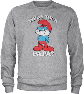 Die Schlümpfe Pullover Who's Your Papa? Sweatshirt RB-3-SMF003