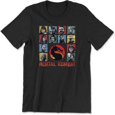 Mortal Kombat T-Shirt Fighters WB-1-MK011