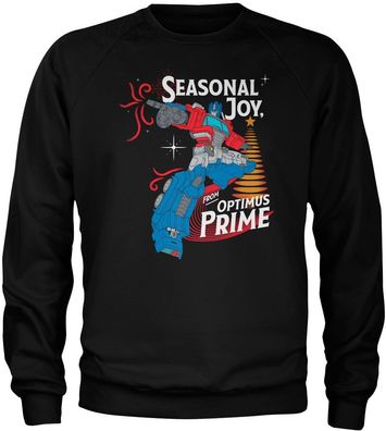 Transformers Pullover Seasonal Joy From Optimus Prime Sweatshirt HSB-3-TF1024