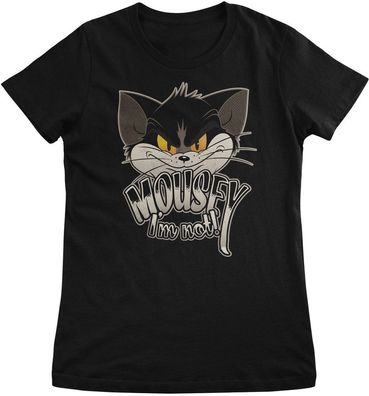 Tom &amp; Jerry Damen T-Shirt-Mousey I'm Not! Girly Tee WB-5-TJ007
