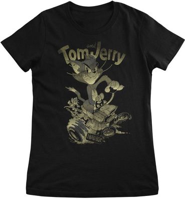 Tom &amp; Jerry Damen T-Shirt-No 1 Bad Boy Girly Tee WB-5-TJ008