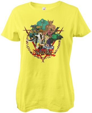 Yu-Gi-Oh! Damen T-Shirt Yo-Gi-Oh! Cool Group Girly Tee PA-5-YGO009-PAPL606