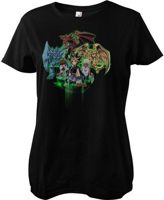 Yu-Gi-Oh! Damen T-Shirt Yo-Gi-Oh! Glow Girly Tee PA-5-YGO008-PAPL605