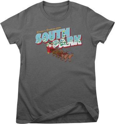 South Park Damen T-Shirt Season's Greetings From Girly Tee MTV-5-SP030