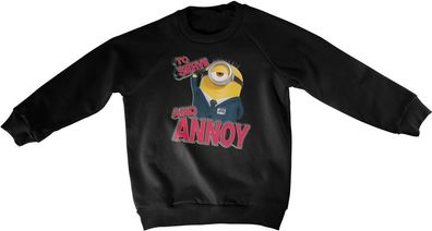 Minions Kinder Pullover To Serve And Annoy Kids Sweatshirt UV-31-DMF007