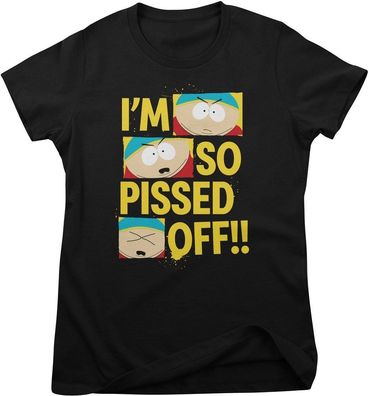 South Park Damen T-Shirt-I'm So Pissed Off!! Girly Tee MTV-5-SP036