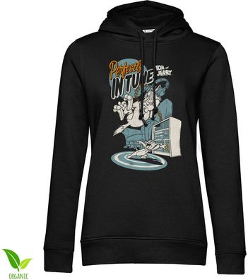 Tom &amp; Jerry Damen Hoodie-Perfectly In Tune Girly WB-57-TJ003