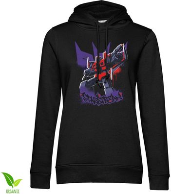 Transformers Damen Hoodie Starscream Graffiti Girly HSB-57-TF1027