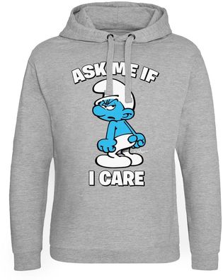 Die Schlümpfe Hoodie The Smurfs-Ask Me If I Care Epic RB-37-SMF001